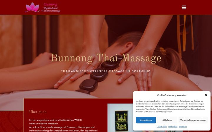 Screenshot ta' bunnong-thaimassage.de
