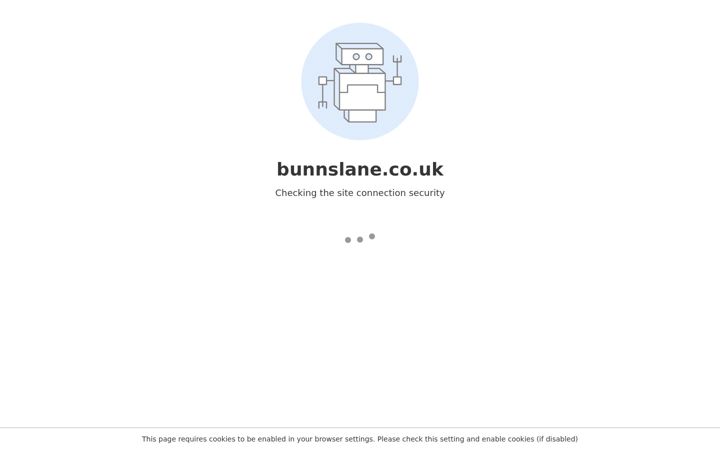 Screenshot of bunnslane.co.uk