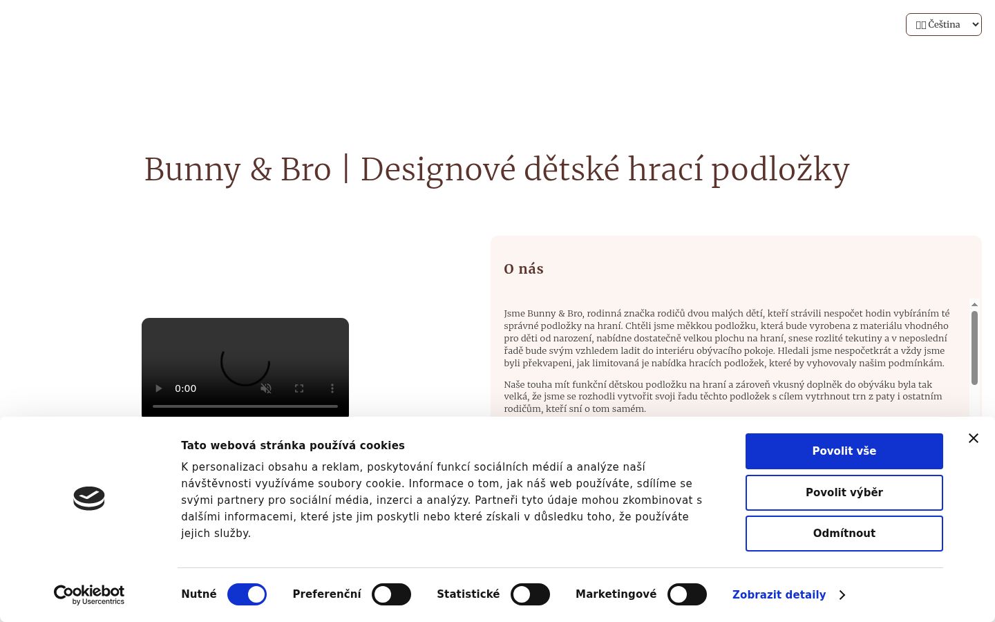Snímka obrazovky banera súhlasu zobrazeného pred akoukoľvek interakciou