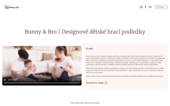 Екранна снимка на bunnyandbro.cz