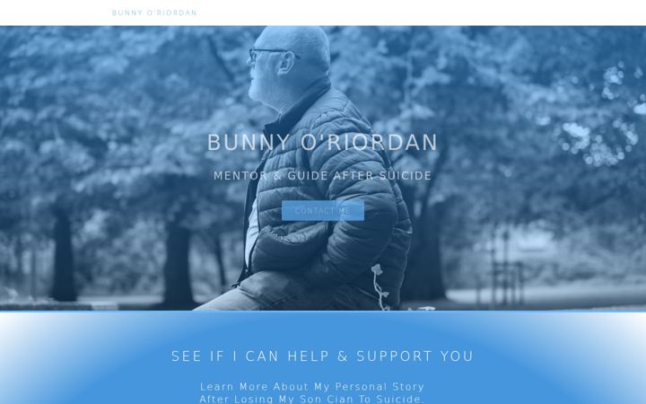 Screenshot of bunnyoriordan.com