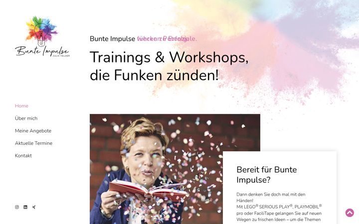 Screenshot ta' bunte-impulse.de