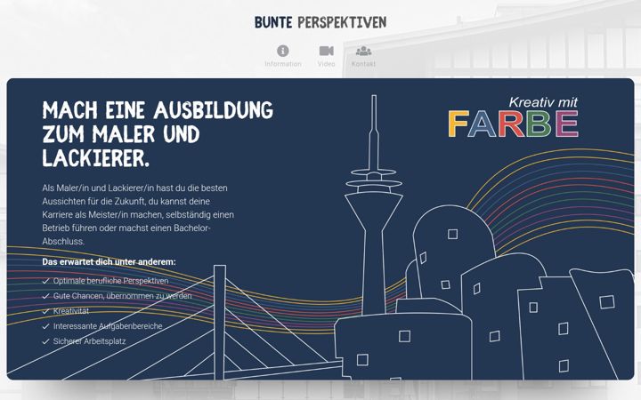 Zrzut ekranu bunte-perspektiven.de