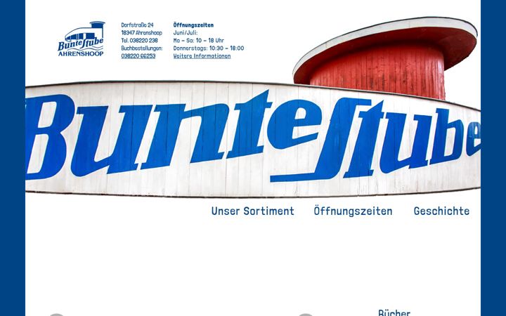 Screenshot of bunte-stube.de