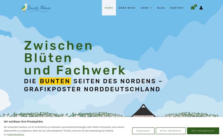 Screenshot ta' buntemoewe.de
