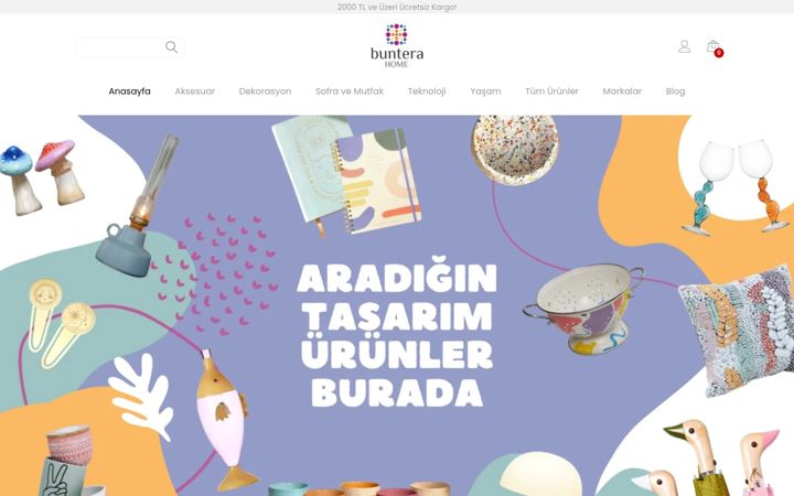 Screenshot of bunterahome.com