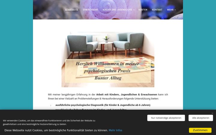 Screenshot of bunteralltag.at