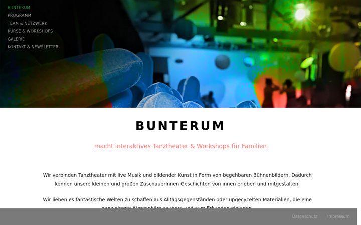 Screenshot of bunterum.com