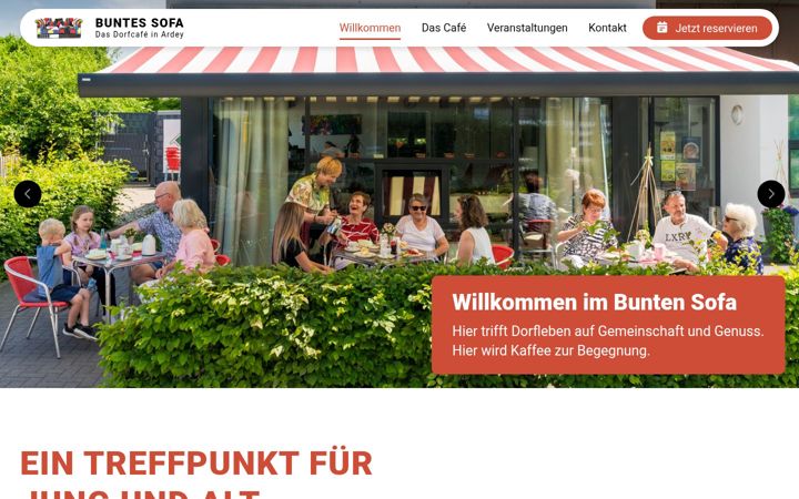 Screenshot of buntes-sofa.de