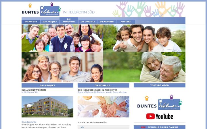 Screenshot of buntes-wohnen-hn.de