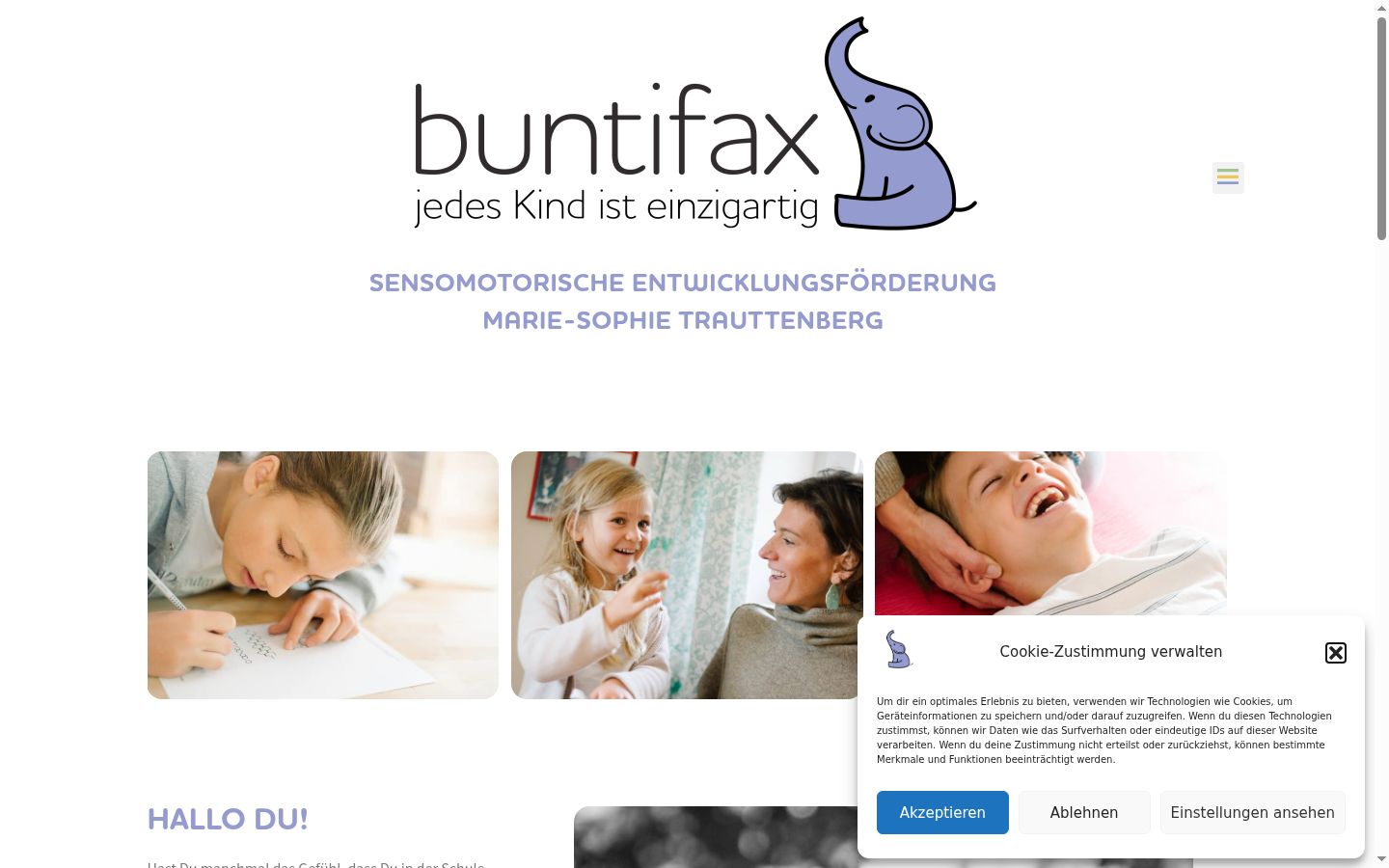Screenshot tal-banner tal-kunsens muri qabel kwalunkwe interazzjoni