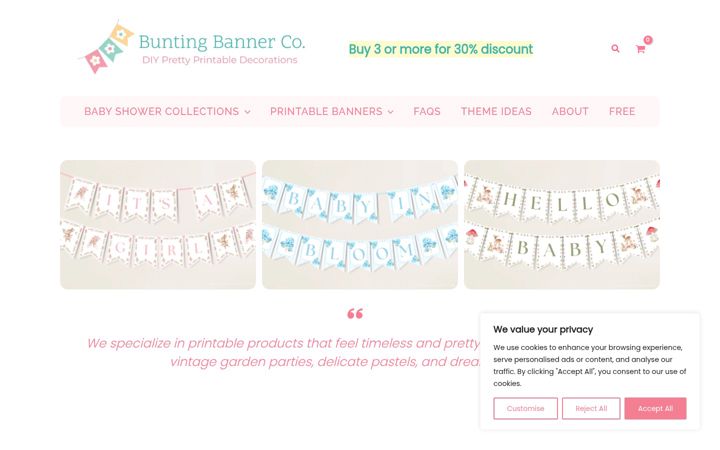 Screenshot of buntingbannerco.com