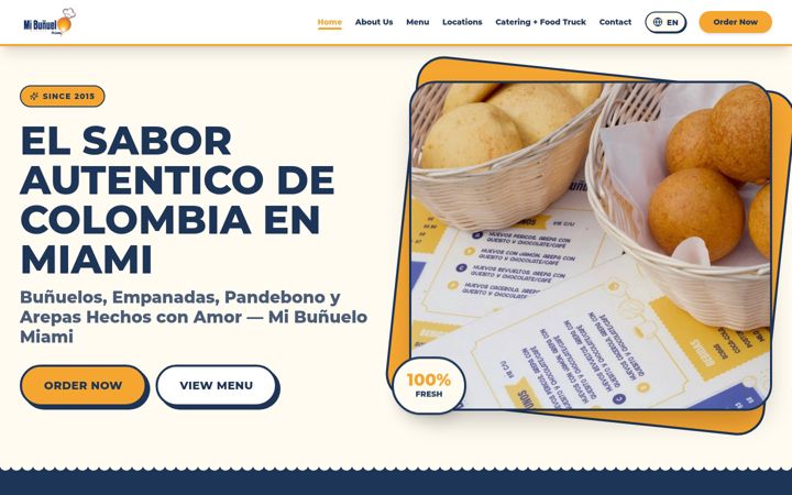 Screenshot of bunuelomiami.com