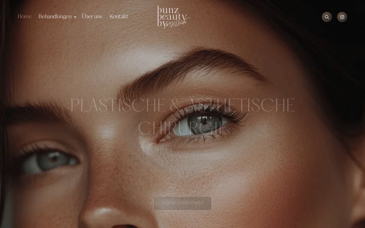 Screenshot of bunzbeauty.de
