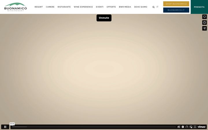 Screenshot of buonamicowineresort.it