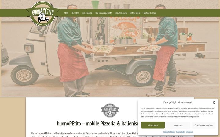 Screenshot of buonapetito.de