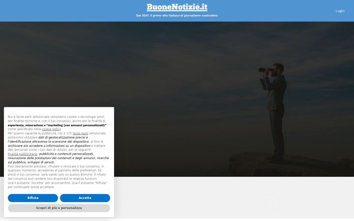 Skjámynd af buonenotizie.it