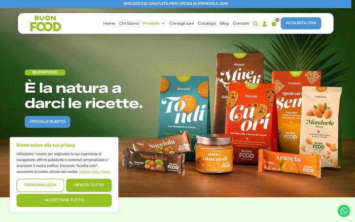 Zrzut ekranu buonfood.it