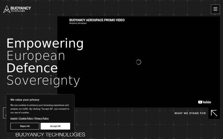 Screenshot of buoyancy.com