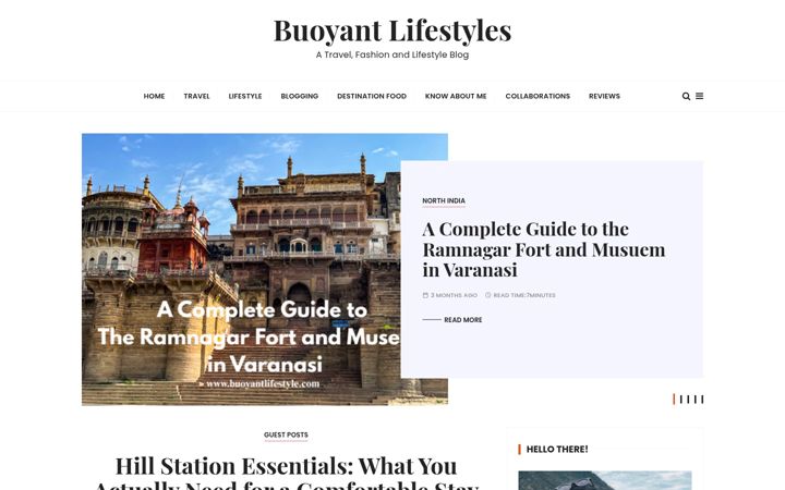 Screenshot of buoyantlifestyles.com