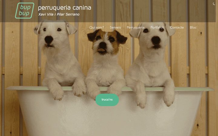 Screenshot of bupbup-igualada.cat