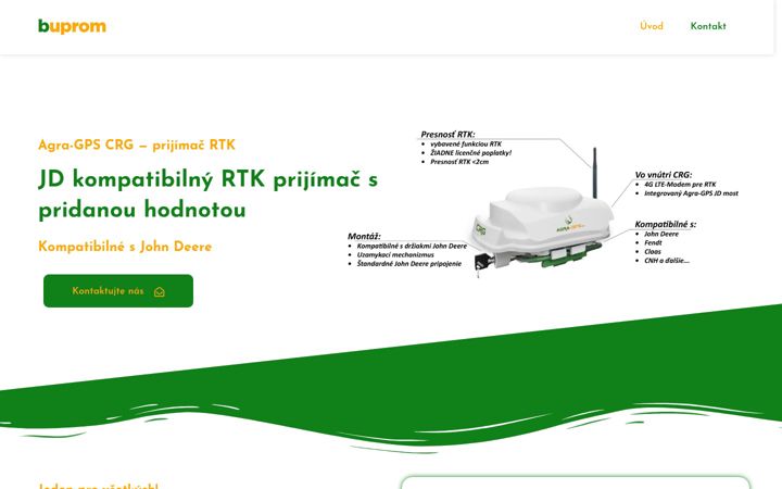 Screenshot of buprom.sk
