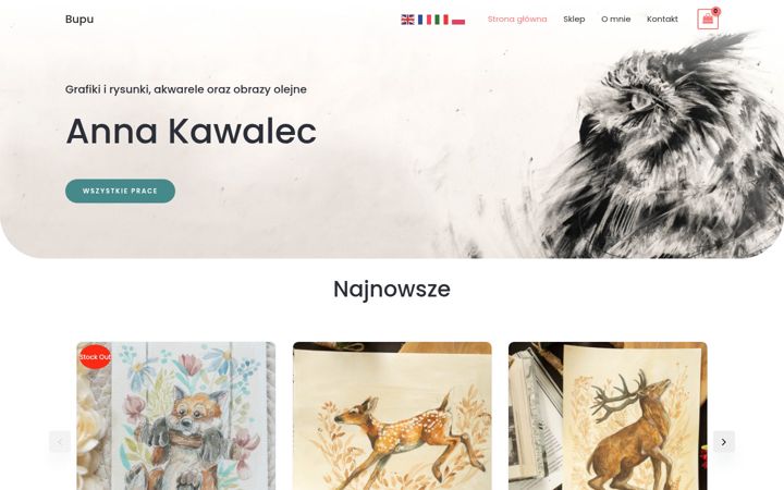 Screenshot of bupu.pl