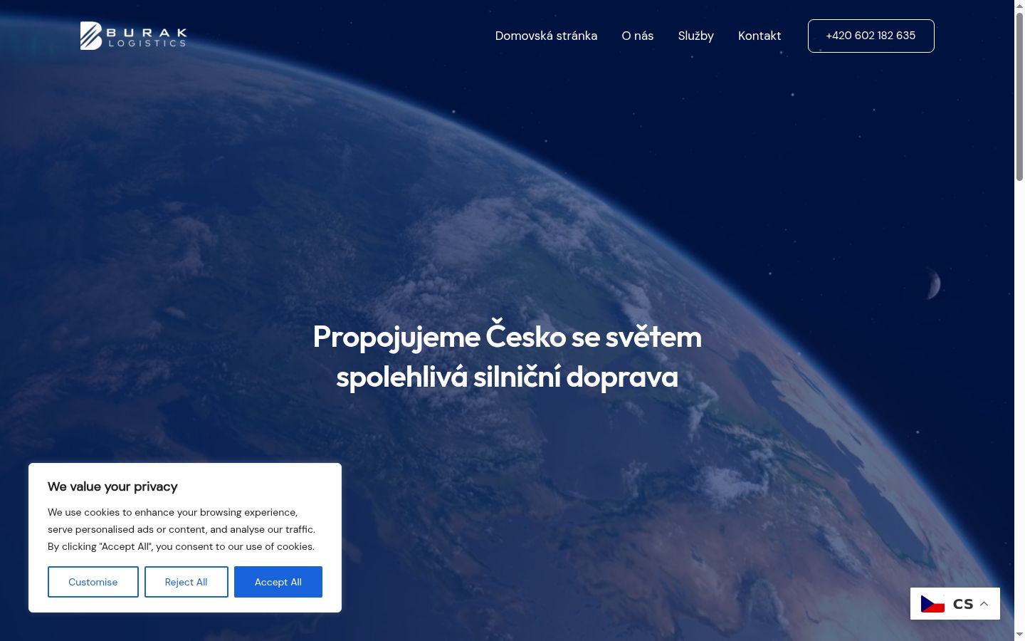 Screenshot tal-banner tal-kunsens muri qabel kwalunkwe interazzjoni