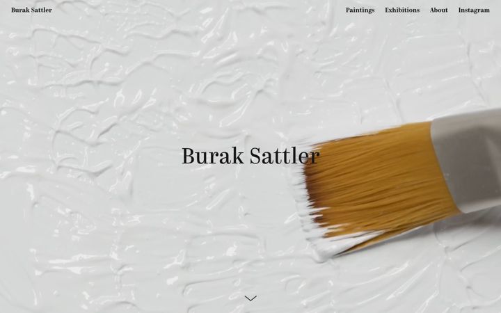 Screenshot of buraksattler.de