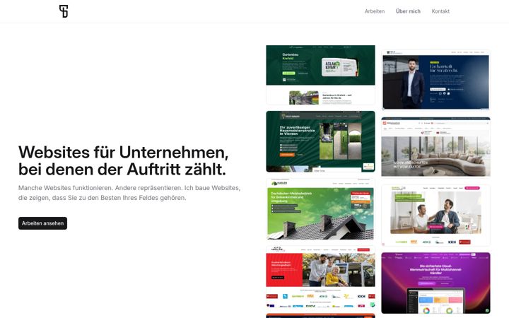 Screenshot of burakterzi.de