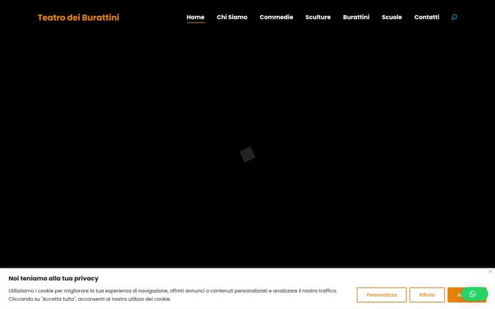 Screenshot of burattinibrembani.com