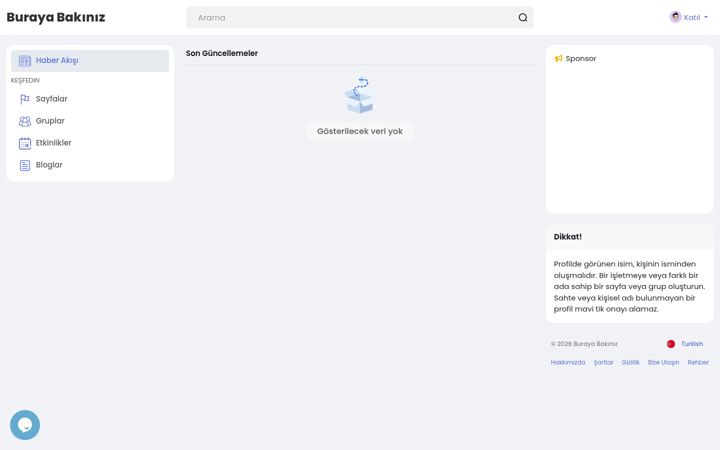 Skærmbillede af burayabakiniz.web.tr
