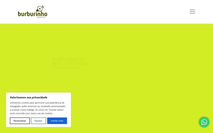 Screenshot of burburinhomkt.com.br