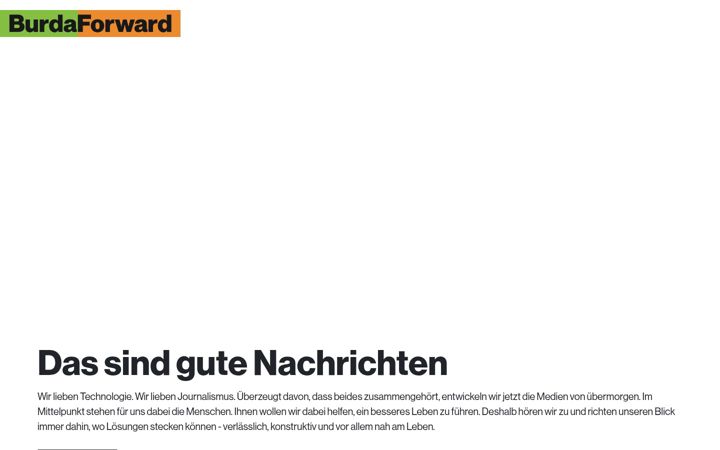 Screenshot of burda-forward.de