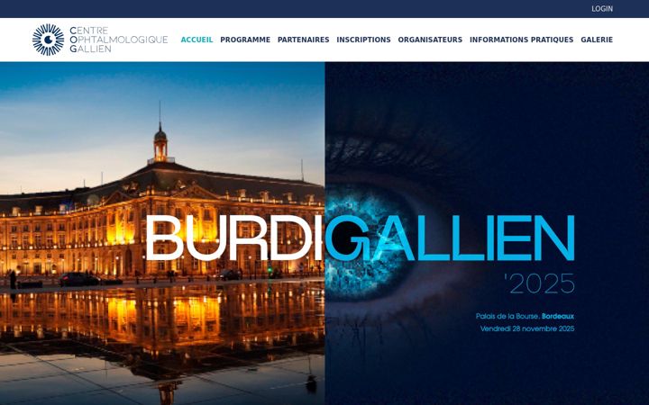 Screenshot of burdigallien.com