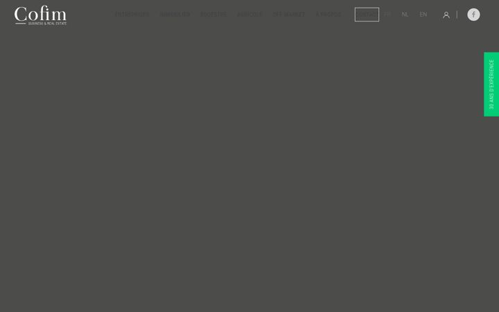 Screenshot of bureau-cofim.be