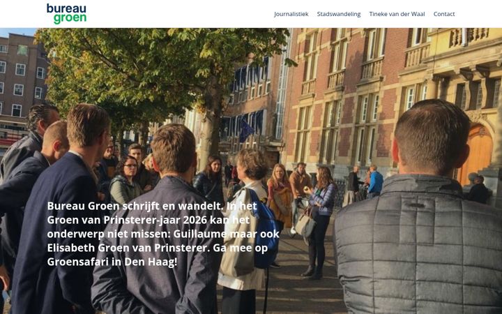 Screenshot of bureau-groen.nl