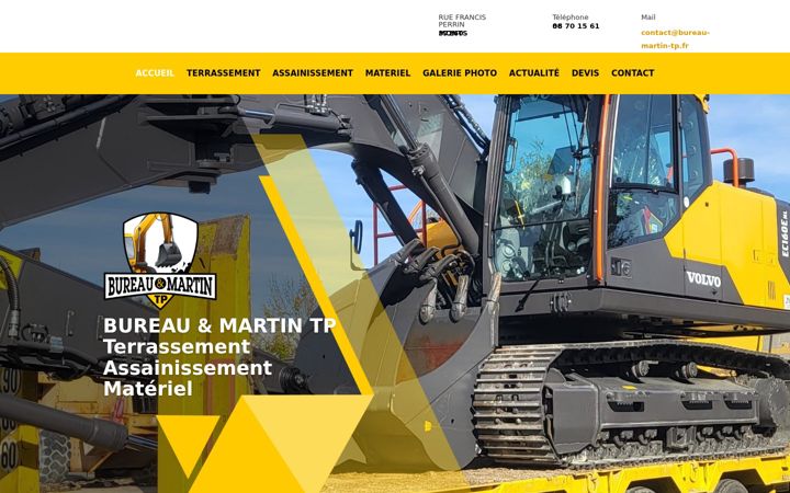 Screenshot of bureau-martin-tp.com