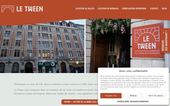 Screenshot of bureau-tween.com