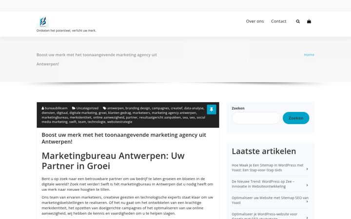 Screenshot of bureaubliksem.nl