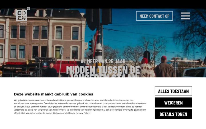Screenshot of bureaucoen.nl