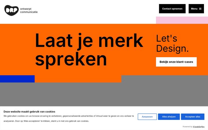 Captură de ecran a bureaudrp.nl