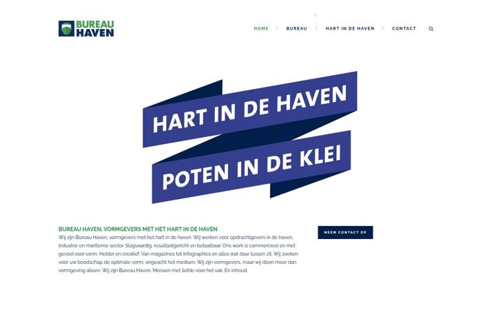 Screenshot of bureauhaven.nl