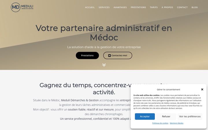 Screenshot of bureaumeduli.com