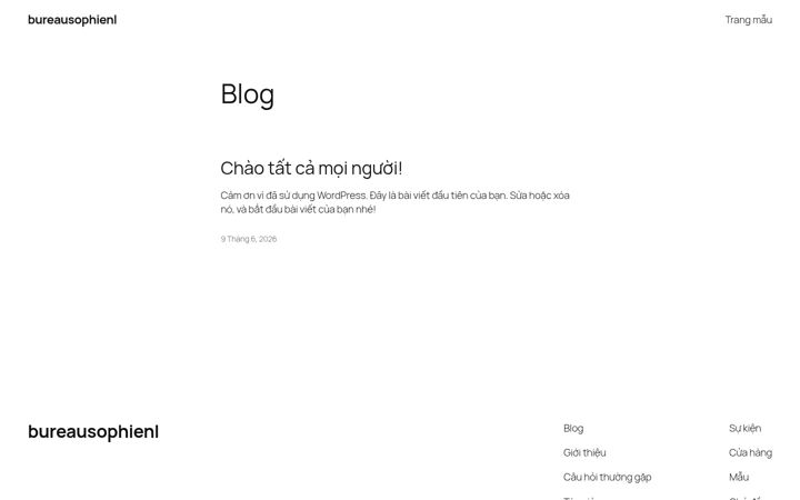 Screenshot of bureausophie.nl