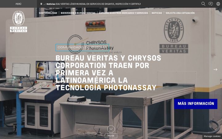Képernyőkép: bureauveritas.com.pe