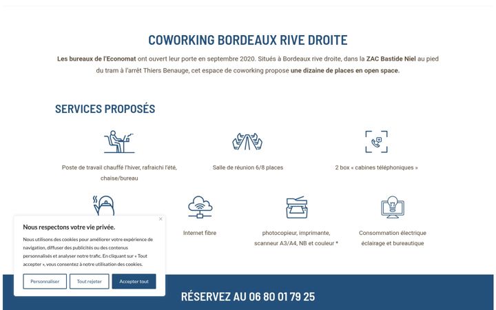 Screenshot of bureaux-economat.fr