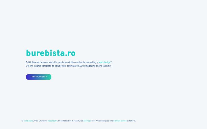 Screenshot of burebista.ro