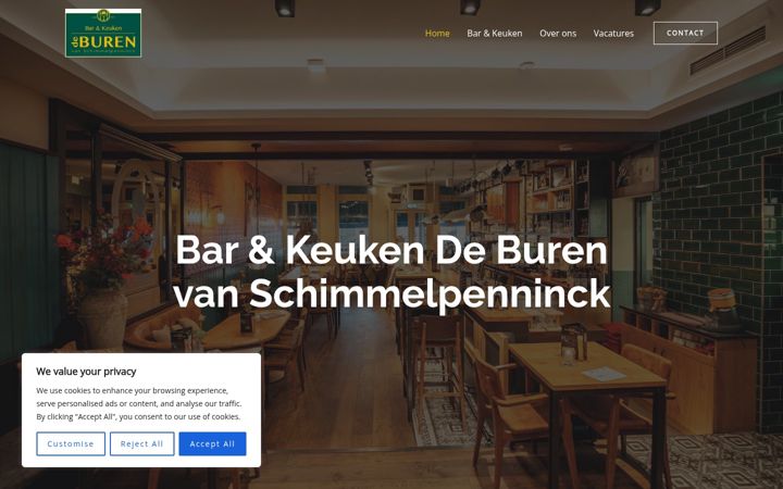 Screenshot of burenvanschimmelpenninck.nl