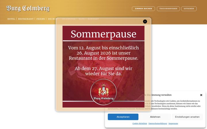 Zrzut ekranu burg-colmberg.de